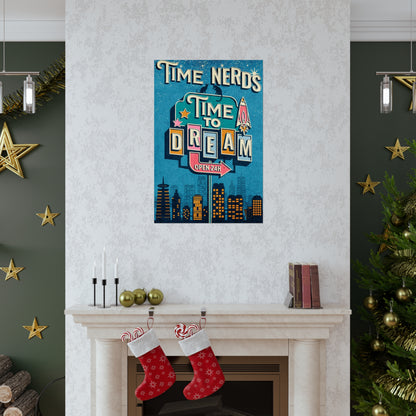 Time Nerds Premium Matte Vertical Posters