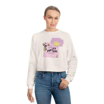 Makayla Cactus Women's Cropped Fleece Pullover