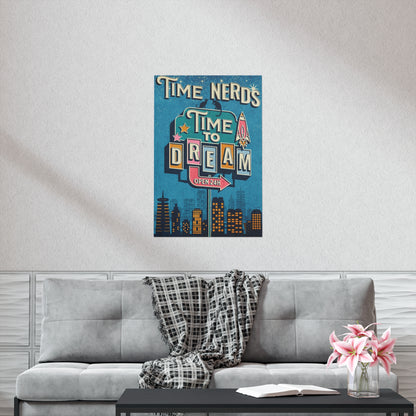 Time Nerds Premium Matte Vertical Posters