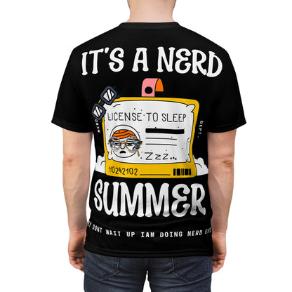 Nerds License Sleep T-Shirt