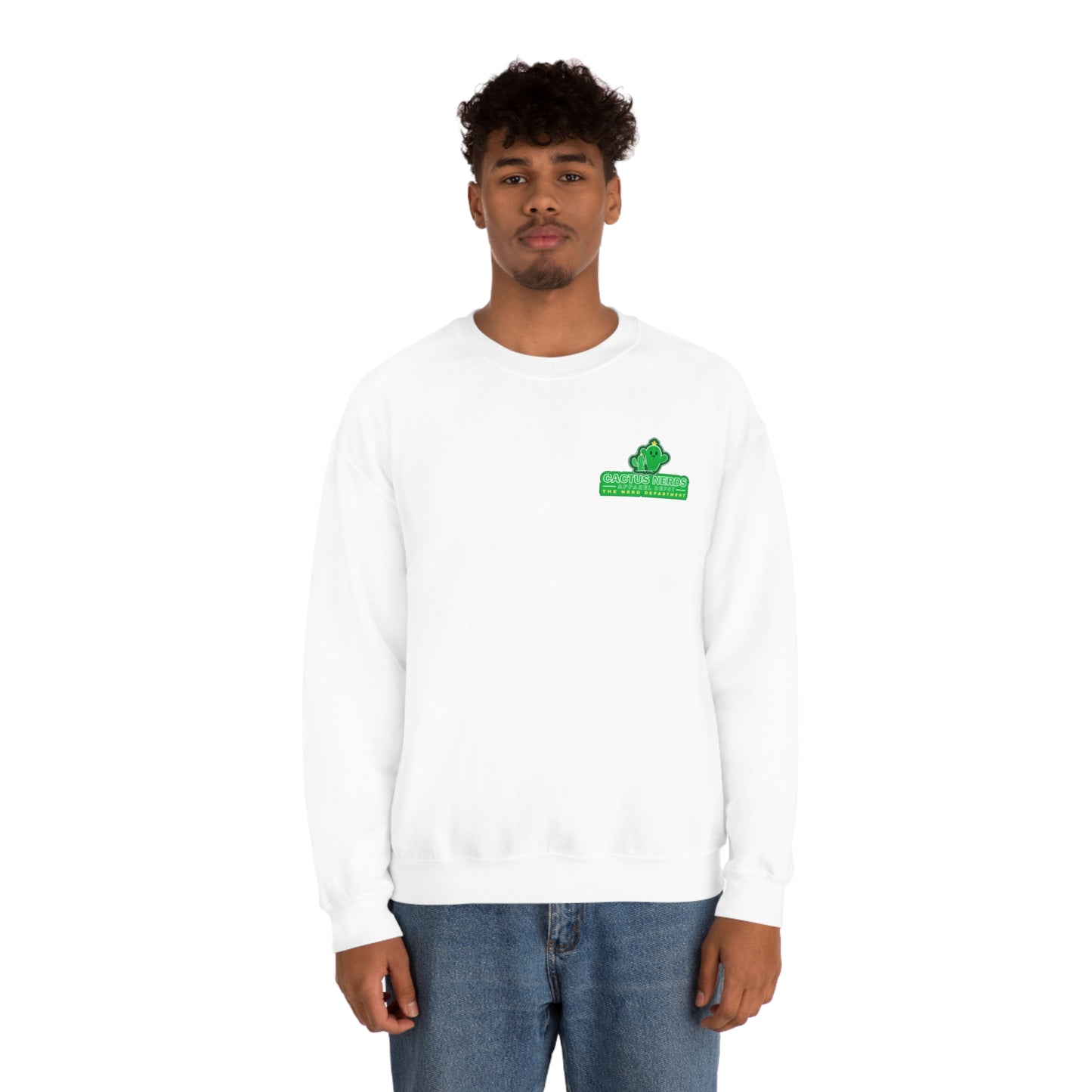 Cactus Nerds Unisex Heavy Blend™ Crewneck Sweatshirt