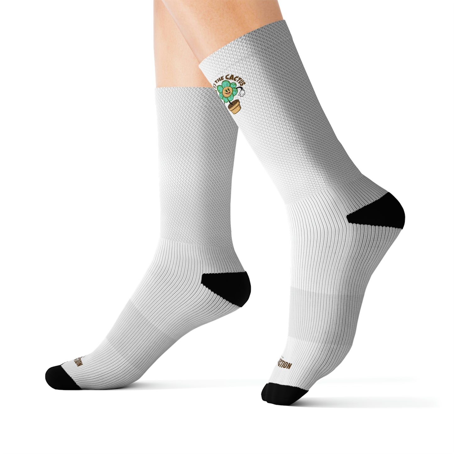 Cactus Nerds Sublimation Socks