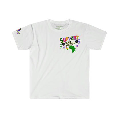 Support Black College HBCU Unisex Softstyle T-Shirt