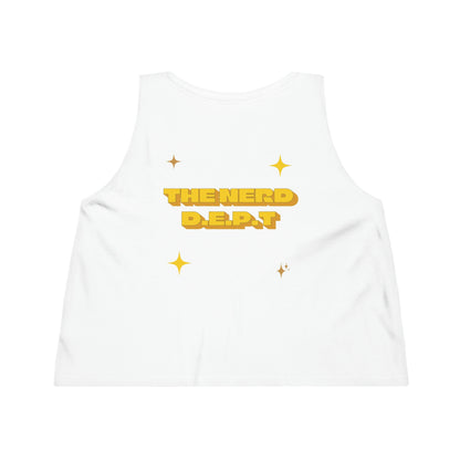 CACTUS I LOVE NERDS Women's Dancer Cropped Tank